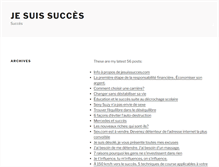 Tablet Screenshot of jesuissucces.com
